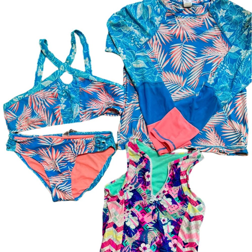 Gossip Girl Tween Swimsuit Bundle – Size 16 (Two for One Deal!)